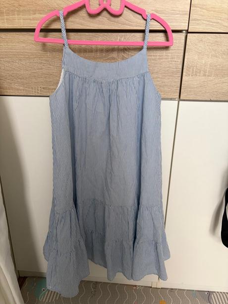 Letné bavlnené saty h&m, h&m,140