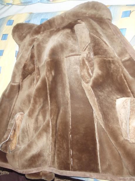 Krátky 2xoblečený kožuch, 46