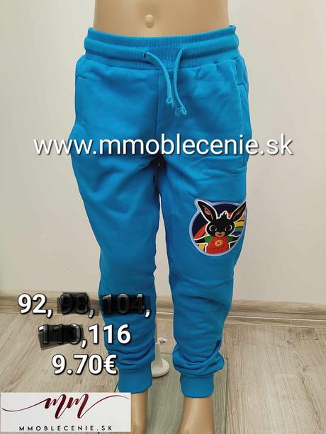 Tepláky bing, disney,92 / 98 / 104 / 110 / 116