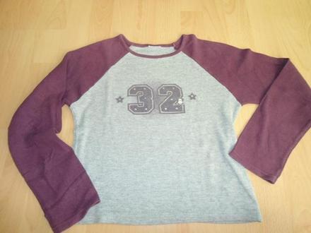 Sivo-fialove tricko, new look,128