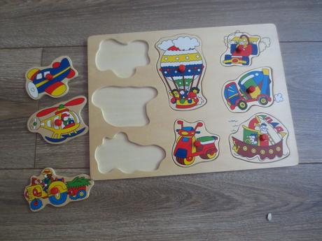 Drevené puzzle, 