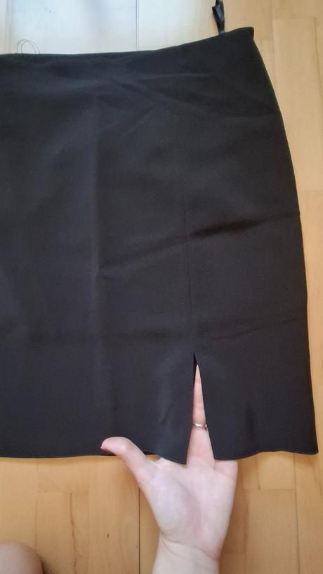 Cierna sukna po kolena, xxl