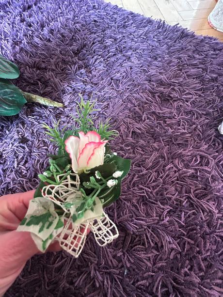 Svadobná kytica + pierko, 