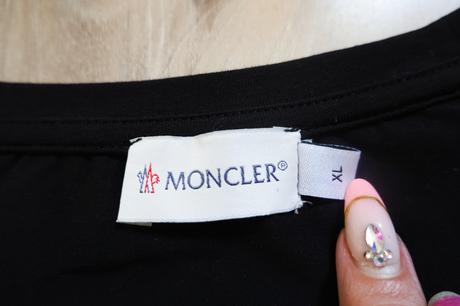 Bavlnené tričko moncler, xl