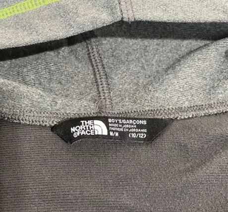The north face chlapčenská mikina s kapucnou, m