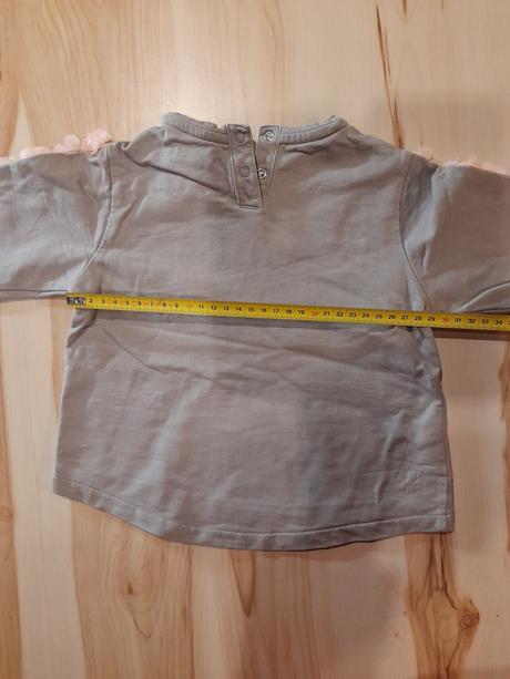 Mikina smile s kvetinkami, mango,86