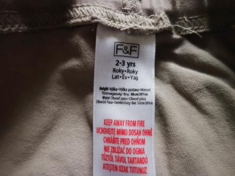 Legínky pod kolená f&f, f&f,98