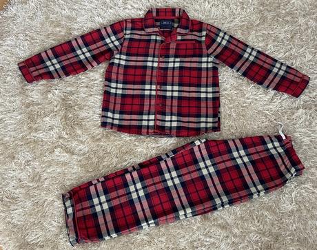 Vianočné pyžamo flanelové next, veľ 134, next,134