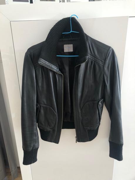 Kožená bunda uk 8, s