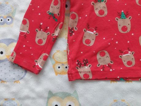 Vianočné tričko so sobíkmi zn.george veľ.68-74, 68