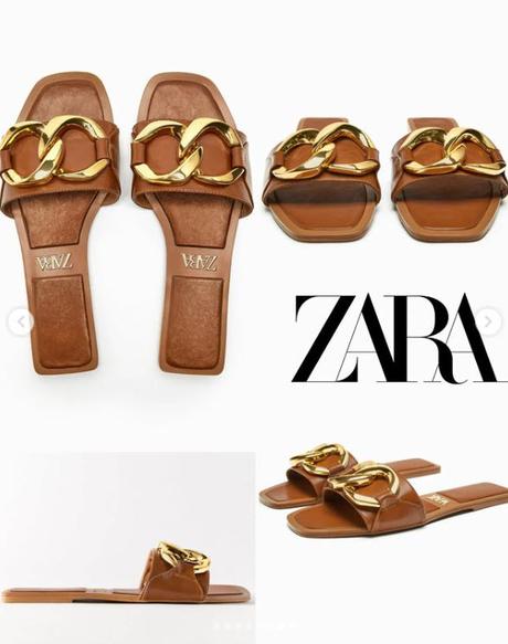 Nádherné kožené šľapky značky zara, zara,37