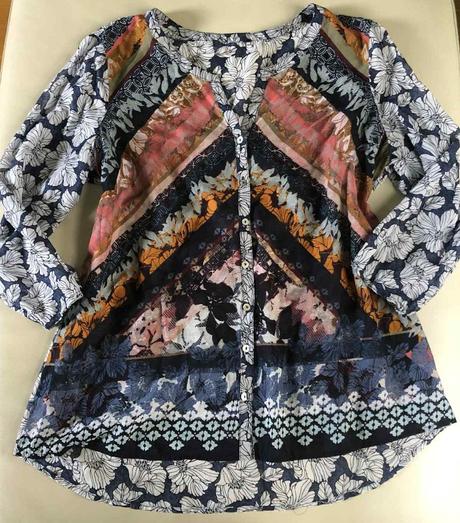 L/xl farebná blúzka,40/42, xl