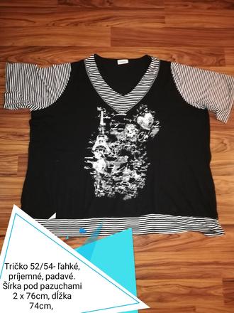 Tričko 52/54, 52