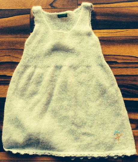 Pletené šaty retro 537, benetton,86