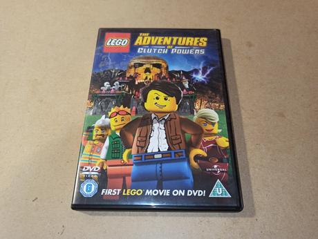 Dvd lego the adventures of clutch powers, 