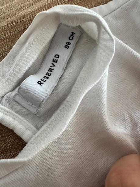 Bavlnená blúzka s pufovanými rukávmi, reserved,98