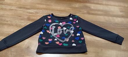 Mikina total girl 7-8r., 128