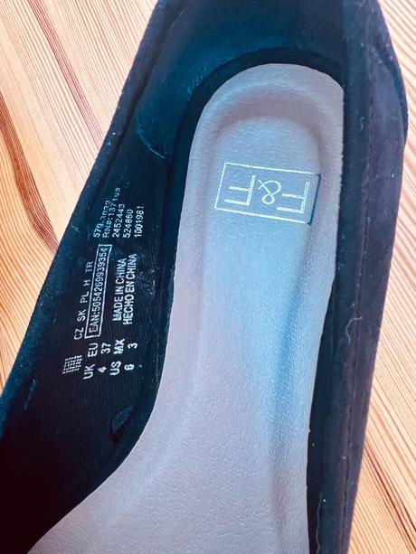 Čierne mokasíny, 37, f&f, f&f,37