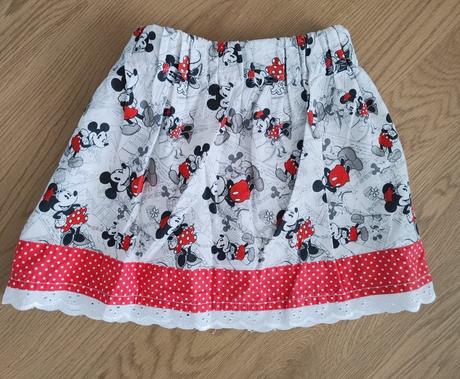 Handmade suknička mickey mouse, 116