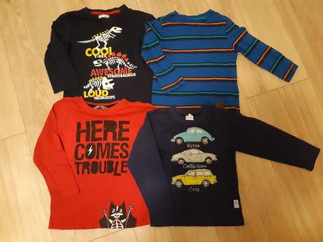 Tricka vhodne do skolky 4 ks + 1gratis, japitex,98