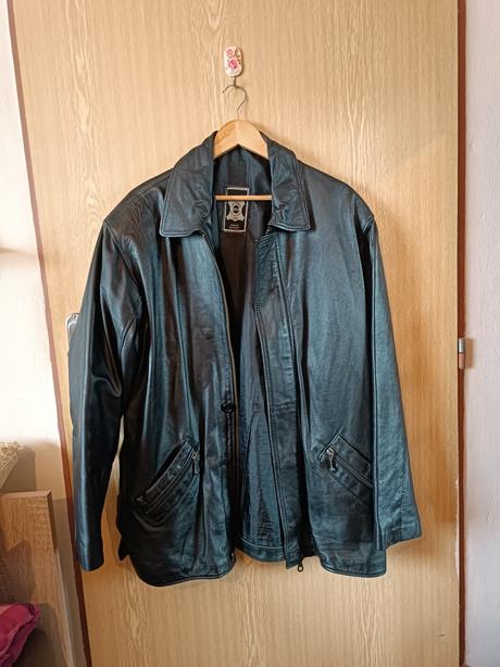 Pánska kožená bunda, xxl