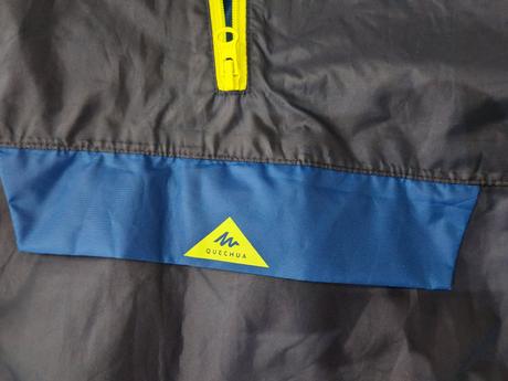 Bunda do dažďa 128-134 zbalitelna do vrecka, decathlon,128