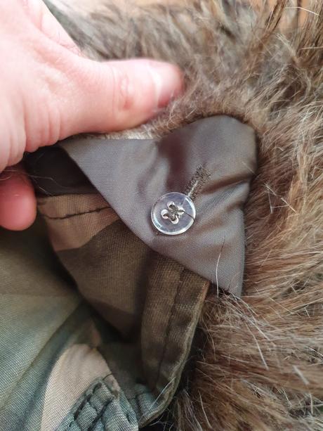 Dámska maskáčová bunda h&m, h&m,36