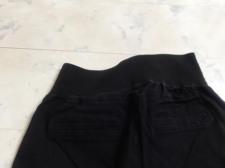 Pevné jeggíny na vysokú gumu, m