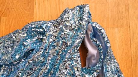 Spoločenské šaty s flitrami, 38