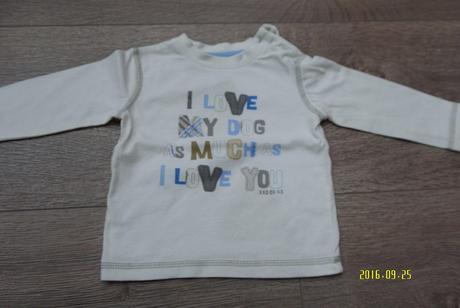 Tričko s dlhým rukávom veľk.74, baby club,74