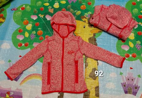 Funkčné dievčenské mikiny 92, 92