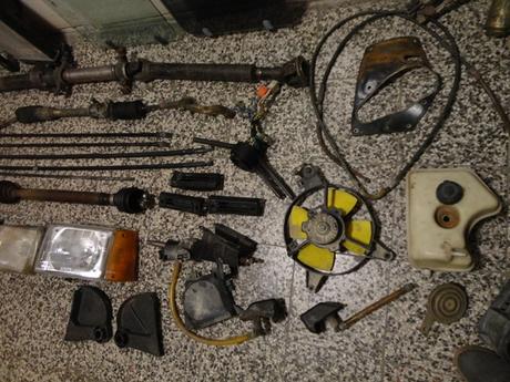 Fiat panda 4x4 - náhradné diely, 