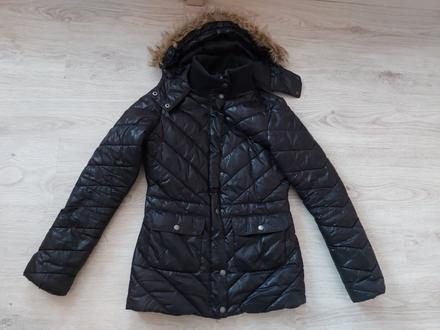 Zimna bunda, denim,38