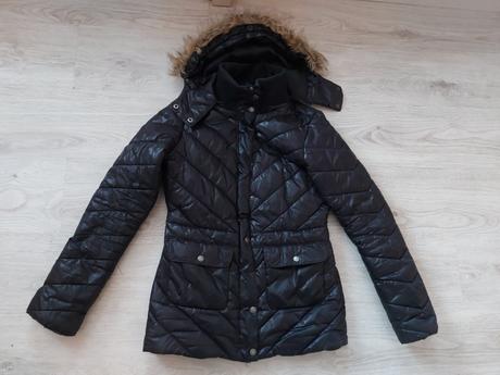 Zimna bunda, denim,38