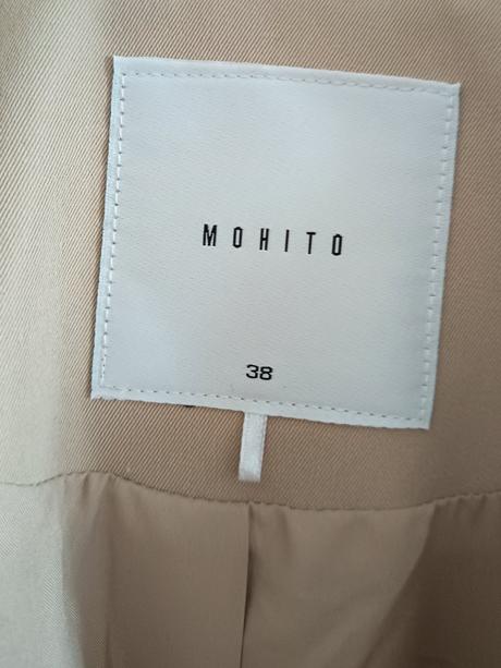 Béžový trench coat mohito, mohito,m