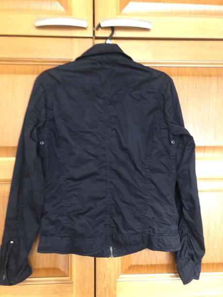 Čierna bunda  veľkosť 38, m