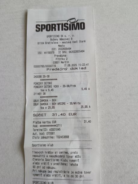 Tenisky, 36
