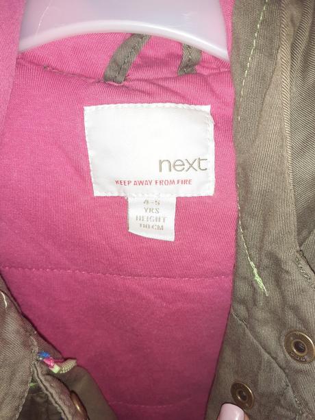 Zelena bunda next s kapucnou, next,110