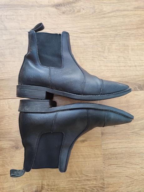 Kožené čižmy jazdecké hkm sport, hkm,39