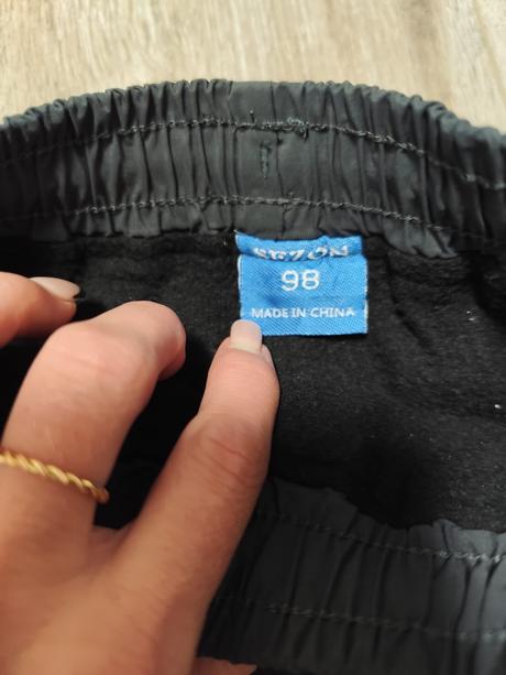 Zateplené nohavice, 98