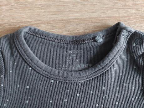 Šedé vrúbkované body lindex 74, lindex,74