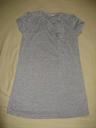 Šaty strieborne slavnostne, pepco,116