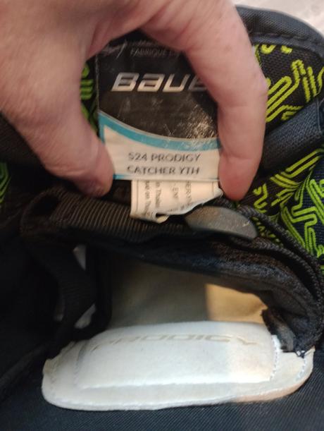 Brankárska lapačka a vyrážačka bauer prodigy gsx, bauer