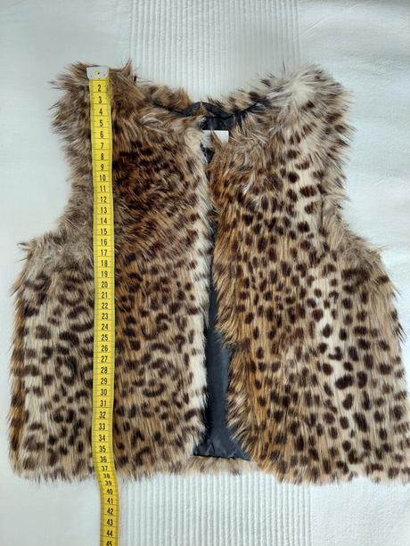 Kožušinková vesta, h&m,116