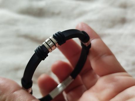 Pánsky náramok so zirkonmi, 