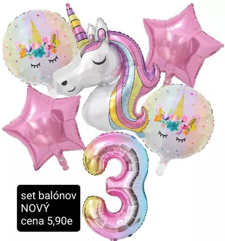 Párty doplnky - unicorn/jednorožec, 