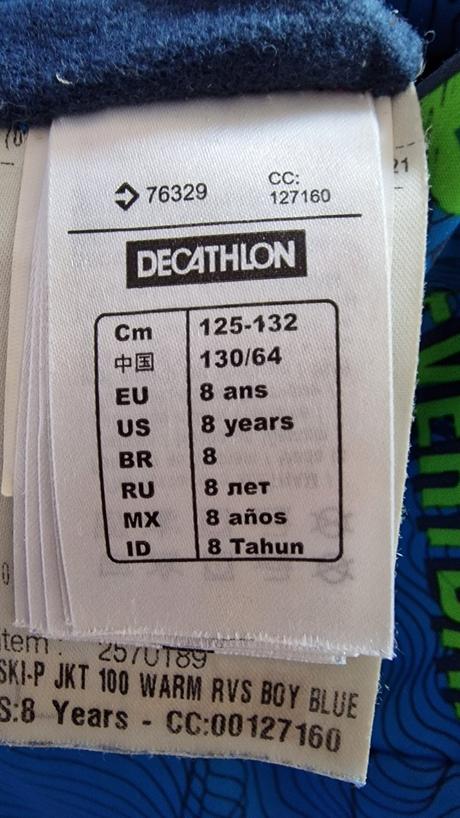 Zimná bunda, wedze,128