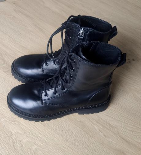 Kožené topánky - zara, veľ. 36, zara,36