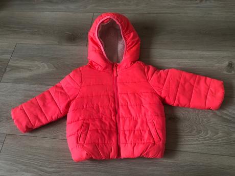 Zimná bunda 9-12mesiacov, f&f,80