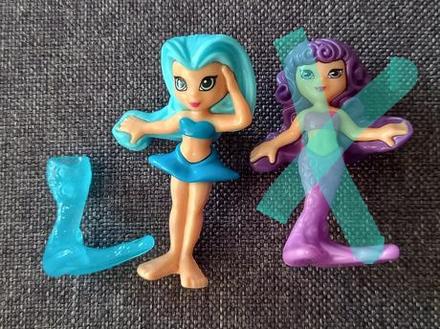 Morské panny kinder hračky sd081 sd080, 